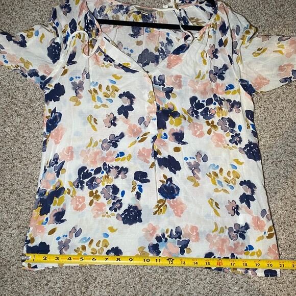Lucky Brand - Floral Blouse - Size Small - Picture 6 of 12